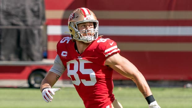 49ers tight end George Kittle